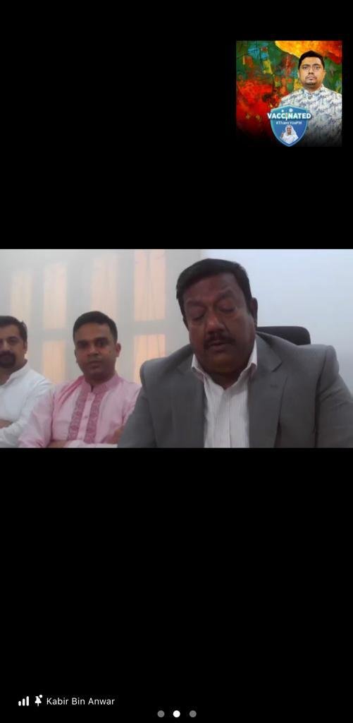 নির্বাচনী প্রচারণার প্রস্তুতির অংশ হিসেবে মতবিনিময় করলেন কবির বিন আনোয়ার