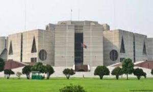 জাতীয় সংসদের ৫০ বছর পূর্তি উপলক্ষে প্রধানমন্ত্রীর আনীত প্রস্তাব সংসদে গৃহীত