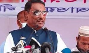 সরকার পদত্যাগ করলে সংলাপ করবে কে ? ফখরুলকে ওবায়দুল কাদের