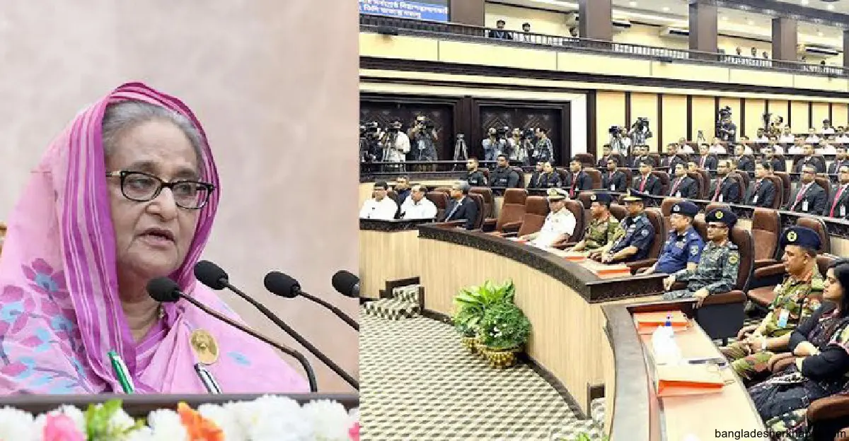 বাংলাদেশ কখনো বাইরের হস্তক্ষেপের কাছে মাথা নত করবে না : প্রধানমন্ত্রী