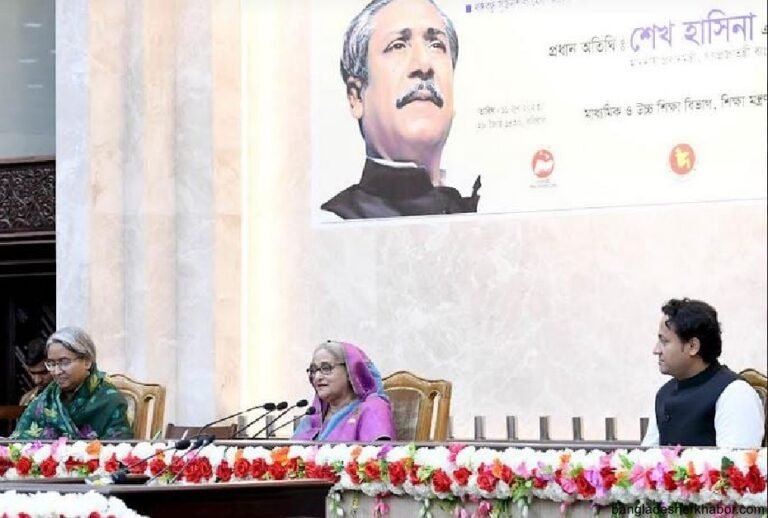 বাংলাদেশকে কেউ আর পেছনের দিকে নিয়ে যেতে পারবে না : প্রধানমন্ত্রী
