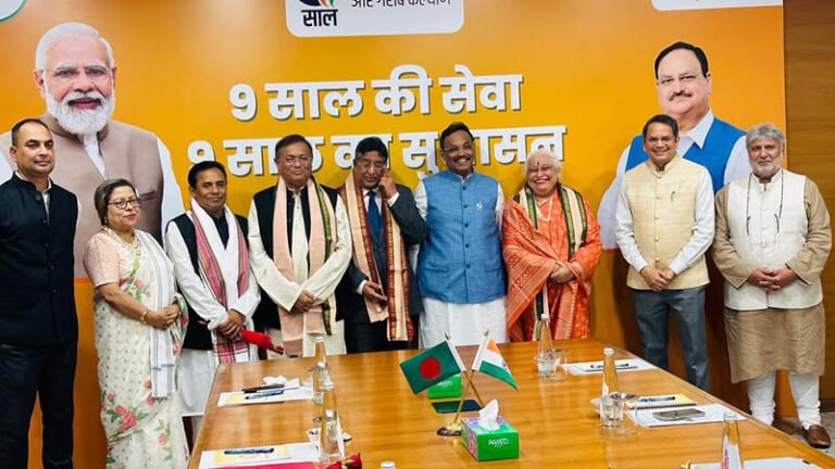 বিজেপি এই অঞ্চলে রাজনৈতিক স্থিতিশীলতার জন্য আওয়ামী লীগের সঙ্গে কাজ করতে আগ্রহী : নাড্ডা