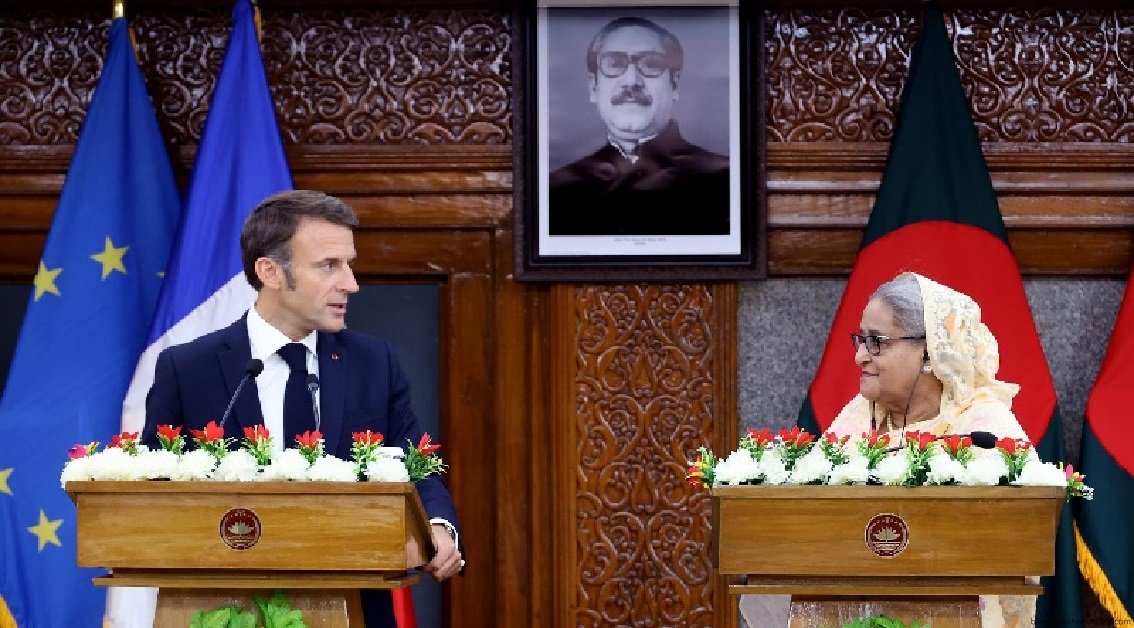 বাংলাদেশ-ফ্রান্স দ্বিপাক্ষিক সম্পর্ক নতুন মাত্রায় পৌঁছেছে : প্রধানমন্ত্রী 4 বাংলাদেশ-ফ্রান্স দ্বিপাক্ষিক সম্পর্ক নতুন মাত্রায় পৌঁছেছে : প্রধানমন্ত্রী