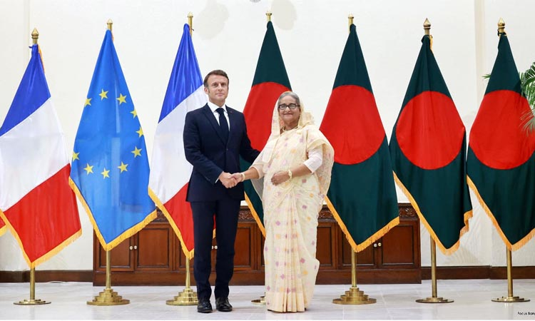 বাংলাদেশ-ফ্রান্স দ্বিপাক্ষিক সম্পর্ক নতুন মাত্রায় পৌঁছেছে : প্রধানমন্ত্রী 2 বাংলাদেশ-ফ্রান্স দ্বিপাক্ষিক সম্পর্ক নতুন মাত্রায় পৌঁছেছে : প্রধানমন্ত্রী